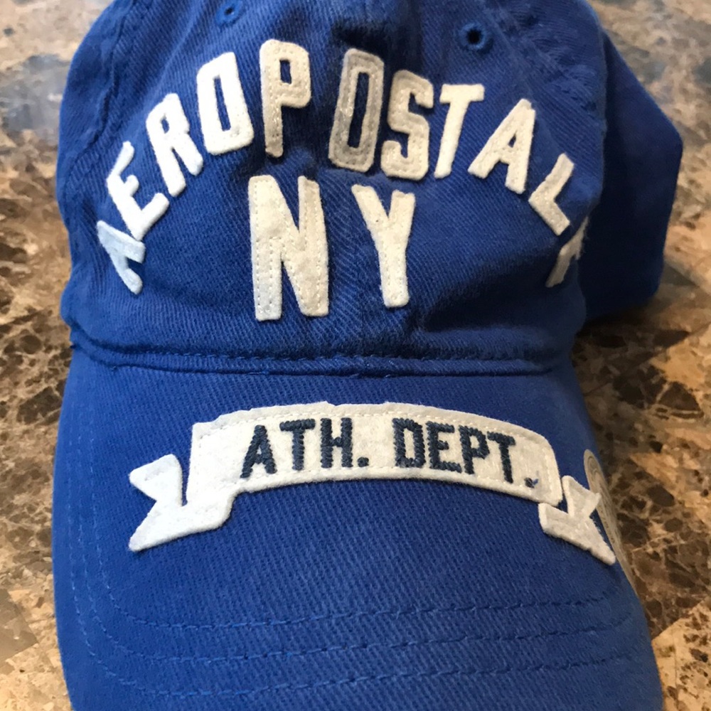 Aeropostale blue baseball hat